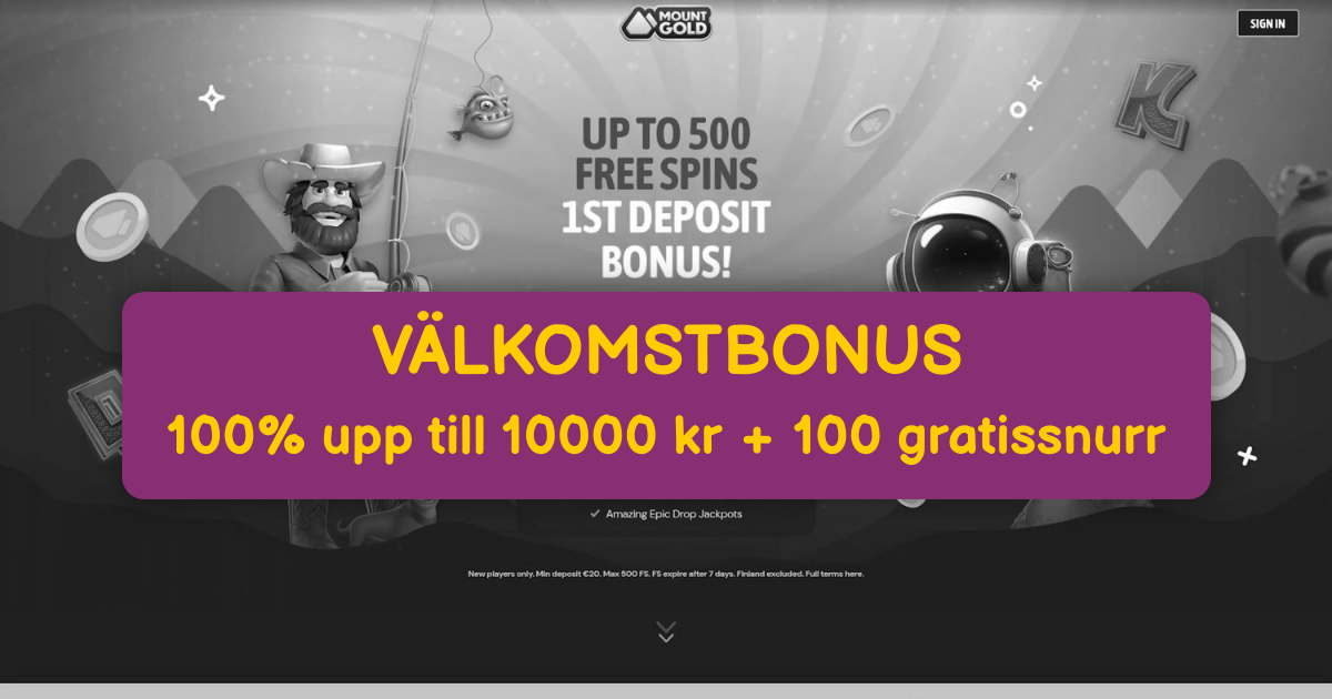 Moung Gold Casino - Bästa Casino Bonusar i Sverige